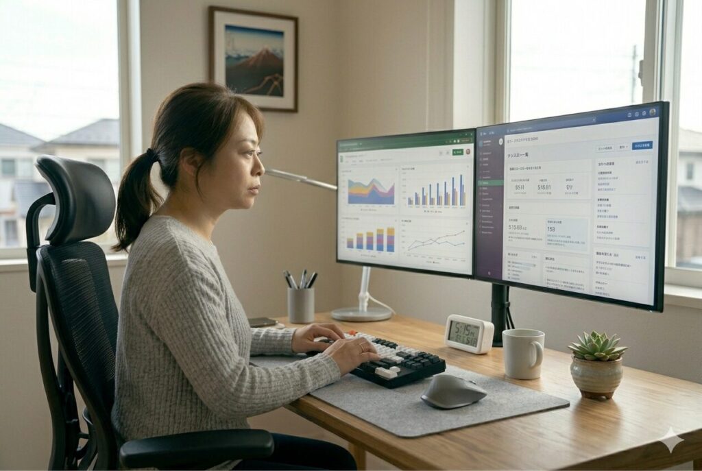 長く稼ぎたいなら「デスクトップ×デュアルモニター」一択