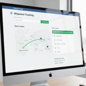 配送業者の追跡画面のスクリーンショットイメージ