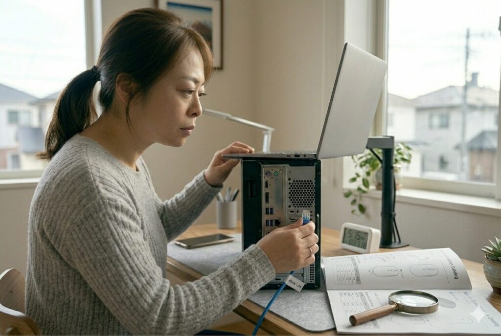 PCのスペックよりも「ネット環境（有線LAN）」が命！
