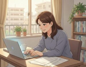 40代から在宅ワークスタート。