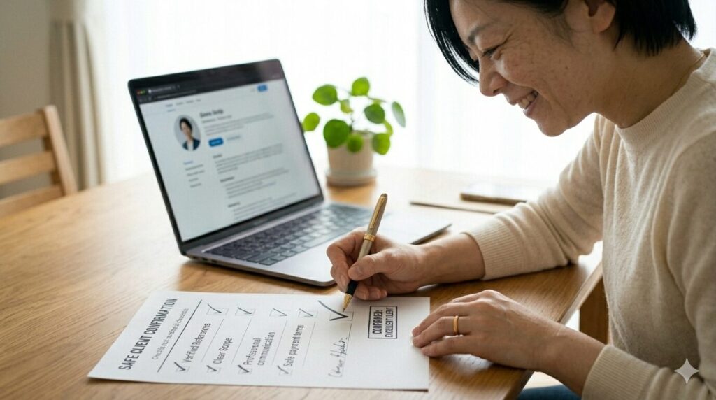 優良クライアントを見極める！応募前のチェックリスト