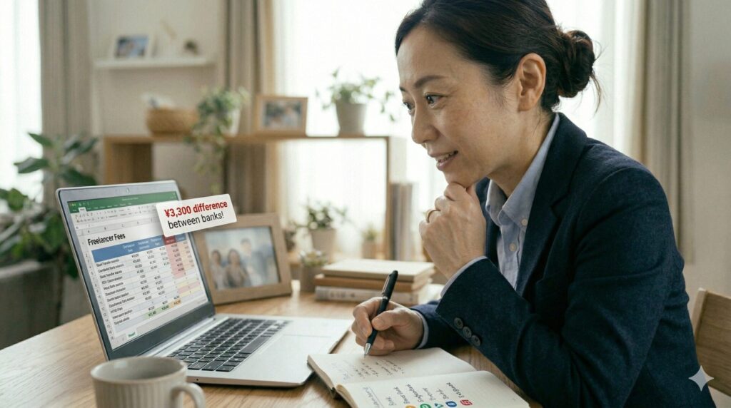 理由② クラウドソーシングの「振込手数料」を極限まで安くできるから