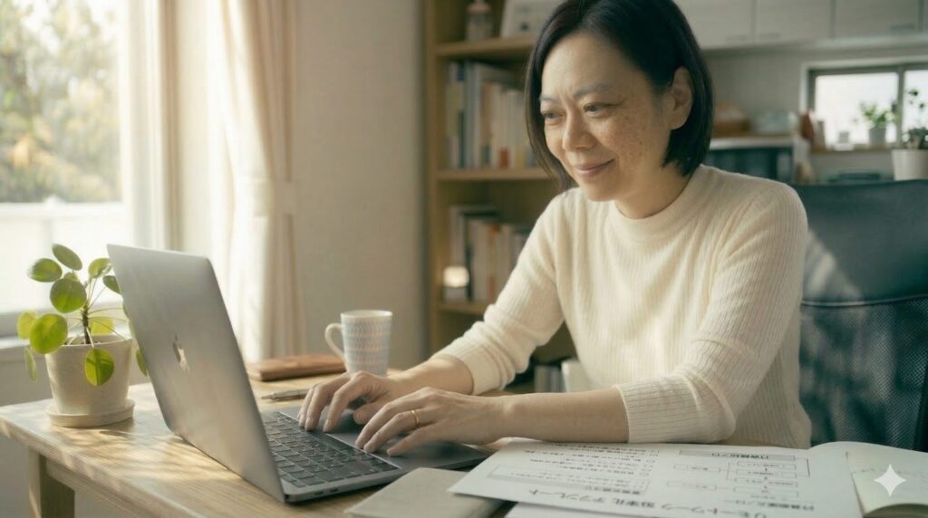 40代主婦の強み「気配り」をチャットに添えるテクニック