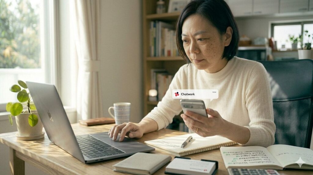 パソコンスキルより重要？在宅ワークで「チャット連絡」が命な理由
