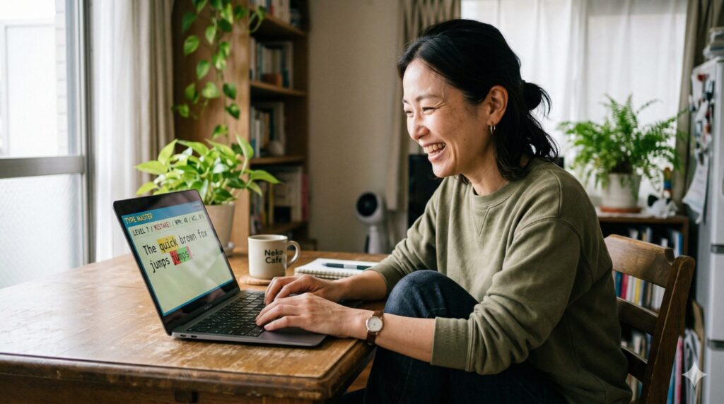 40代主婦がブラインドタッチを習得する「3つのコツ」