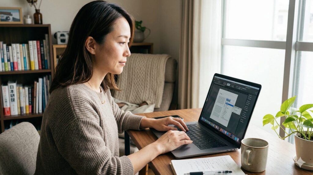 鉄則①：文字は「太く・大きく・読みやすく」が絶対！