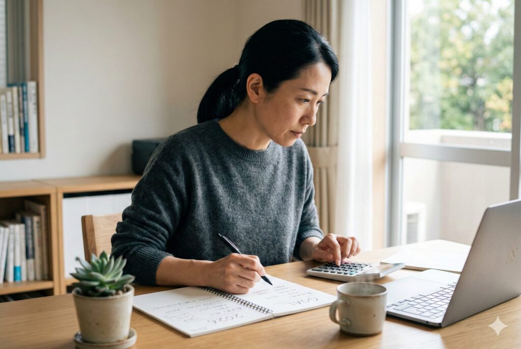 相談その1：今後の「目標金額」と働き方の方向性