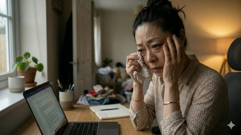 「パートに出た方がマシ！」号泣の大ゲンカ