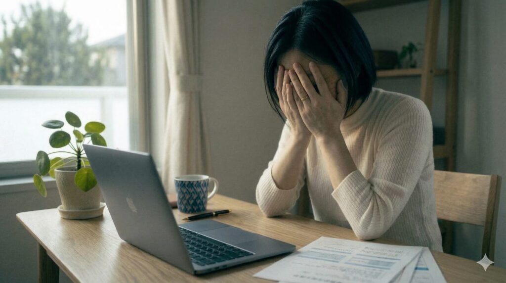 【体験談①】最初の1ヶ月:お祈りメールの嵐に大号泣