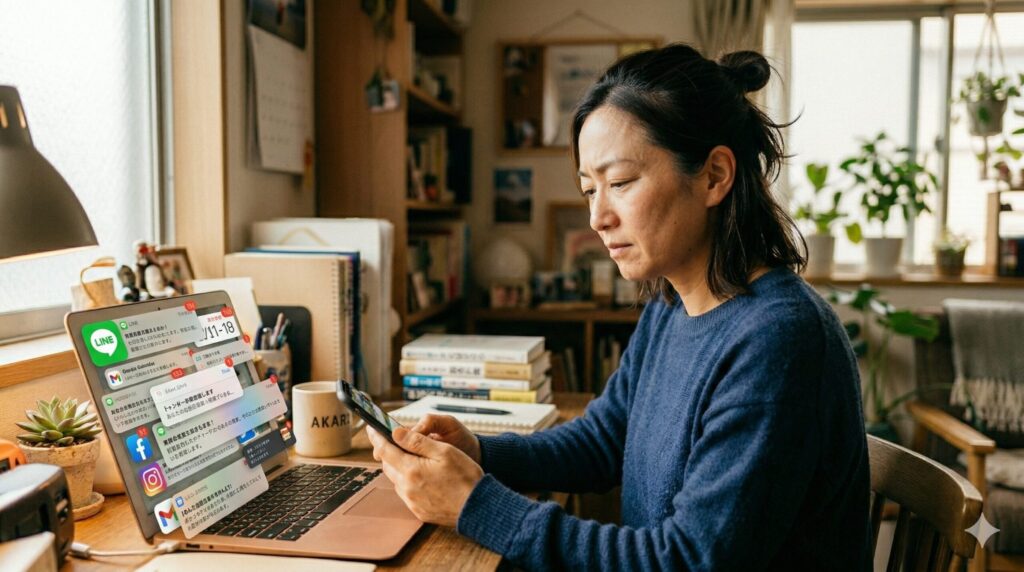 デジタル管理の落とし穴「アプリを開き忘れる問題」