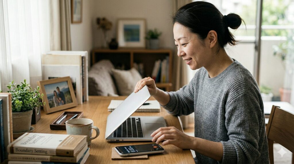 40代主婦が実践すべき「オン・オフ」の強制切り替えスイッチ3つ