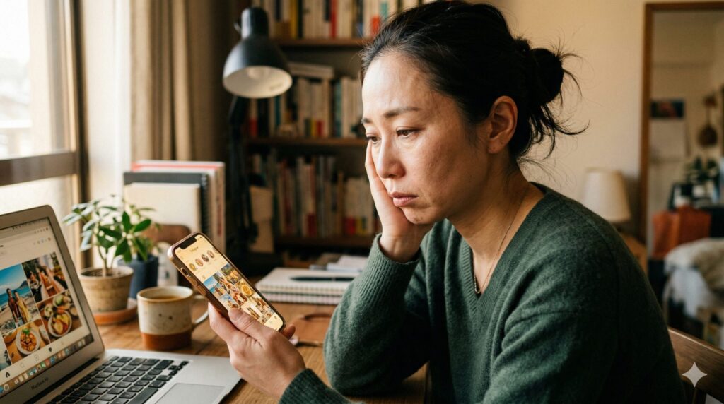 SNSは他人の「ハイライト（いいとこ取り）」の連続