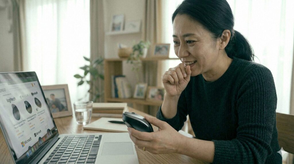 40代主婦におすすめの「失敗しないマウス」の選び方3選