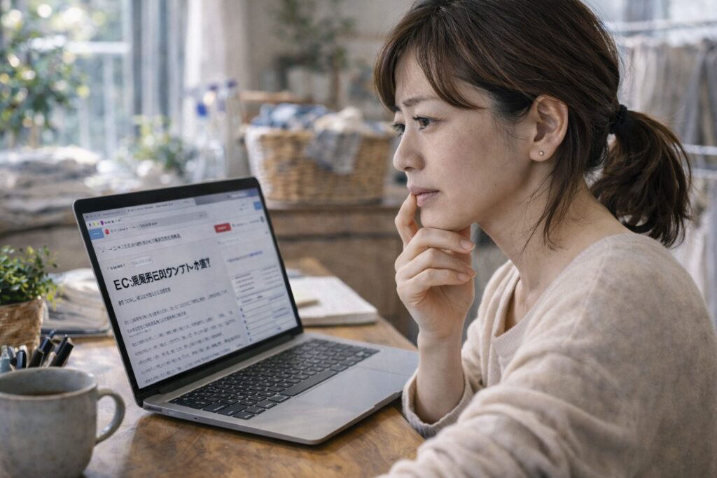EC事務は華やかさより「地道さ」が活きる仕事