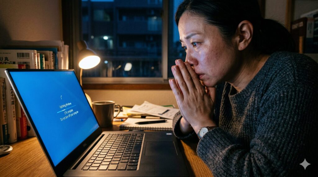 「進まない1%」を見つめる地獄の30分